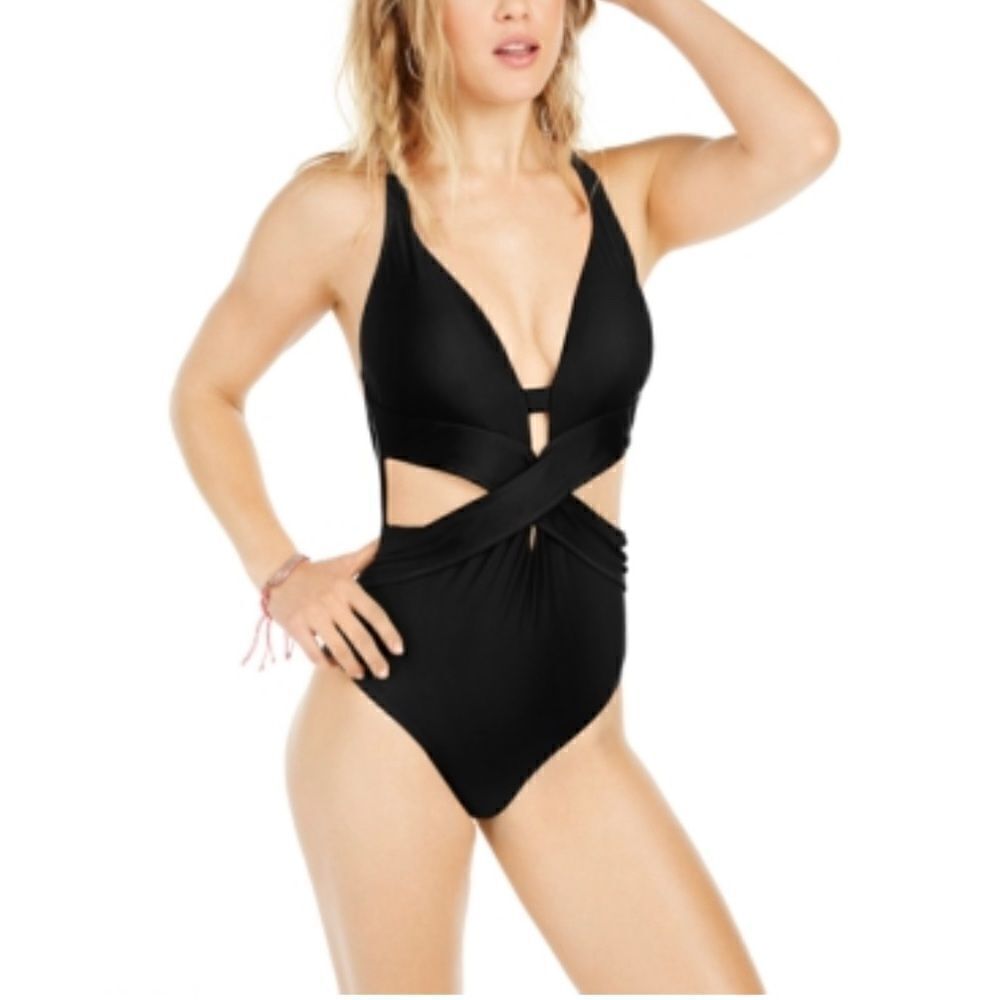 BAR III Wrap-Around One-Piece Swimsuit